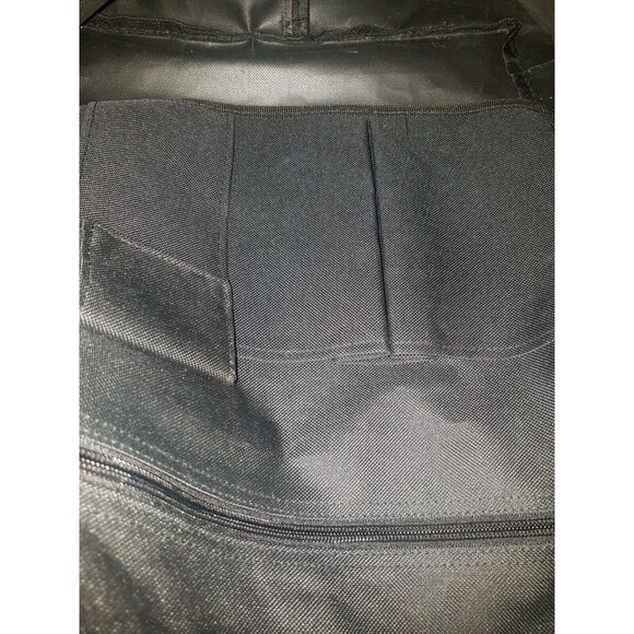 MCLAREN HONDA Racing Black Canvas Tote Bag Side Pockets Not used Large England - Picture 10 of 11